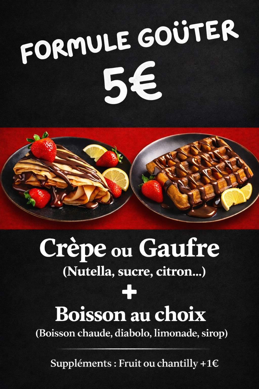 Formule Goûter Le Novelty